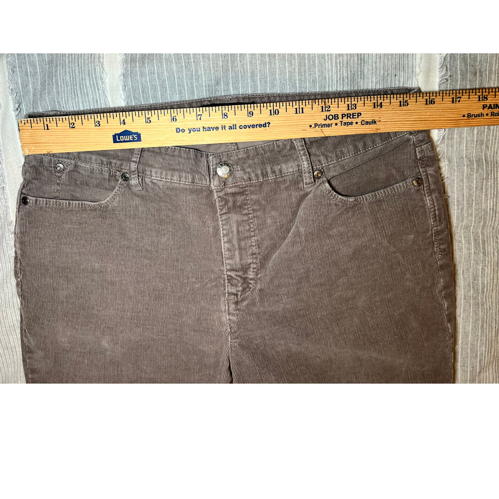 Talbots Straight Flawless Five Pocket Corduroy Pants Size 10 - Picture 3 of 8